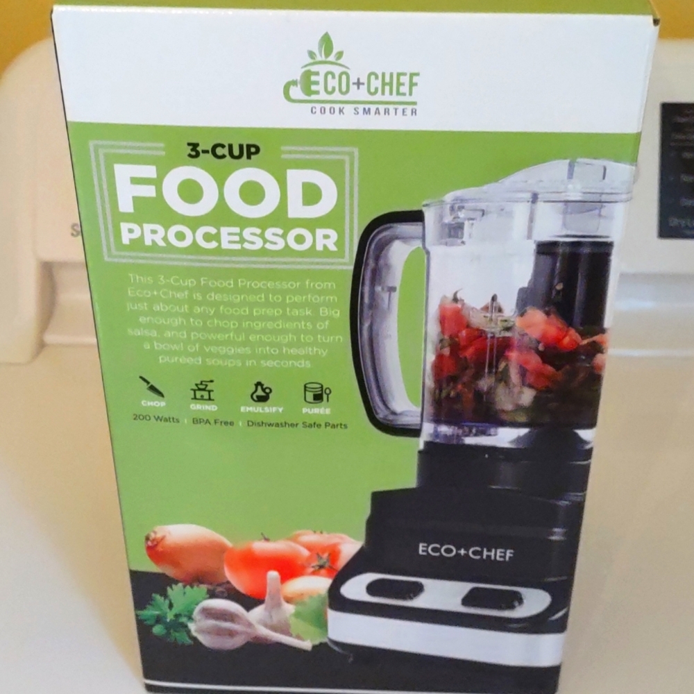 Ecos chef three cup food processor brand new